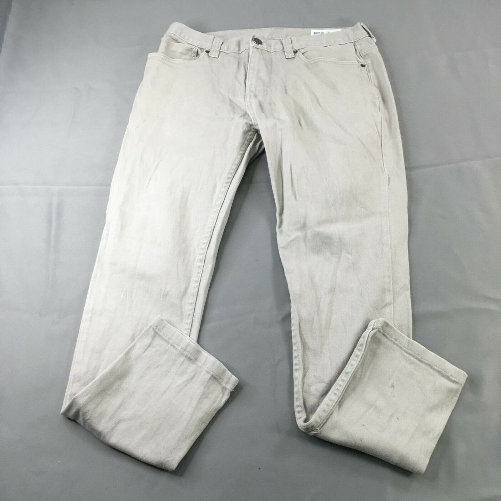 Denim Co Mens Pants Brown 32 Denim 32X30 Casual Comfort Outdoor #1003